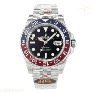 GMT-Master II 126710 BLRO Blue/Red Ceramic QF on Jubilee Bracelet VR3285 CHS