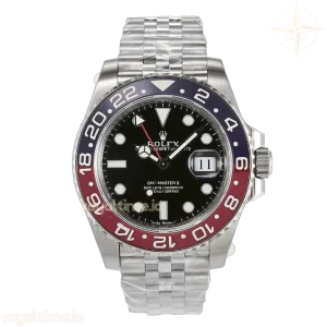 GMT-Master II 126710 BLRO V3 904L SS VSF Black Dial On Jubilee Bracelet DD3285 CHS
