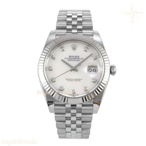 DateJust 41 126334 904L SS VF White MOP Dial on Jubilee Bracelet DD3235
