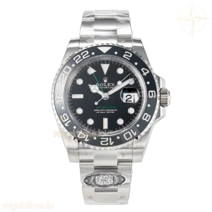 GMT-Master II 126710 GRNR Black/Gray Ceramic 904L Steel Clean on Oyster Strap DD3285