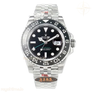 GMT-Master II 126710 GRNR Black/Grey Ceramic QF on Jubilee Bracelet VR3285 CHS