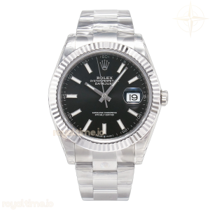 DateJust 41 126334 904L SS VSF Black Dial on Oyster Bracelet VS3235 V2 (133g)
