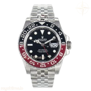 GMT-Master II 126710 LNRO Black/Red Ceramic GMF on Black Dial on SS Jubilee Bracelet VR3285 CHS (Gain Weight)
