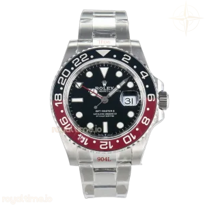 GMT-Master II 126710 LNRO Black/Red Ceramic GMF on Black Dial on SS Oyster Bracelet VR3285 CHS (Gain Weight)