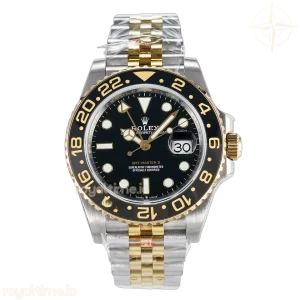 GMT-Master II 126713 GRNR GMF on Black Dial on SS/YG Jubilee Bracelet VR3285 CHS (Gain Weight)