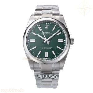 Oyster Perpetual 41mm Green Dial 124300
