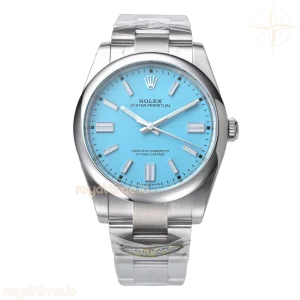 Oyster Perpetual 41mm Turquoise Blue Dial 124300