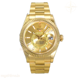 Sky-Dweller 336235 Champagne Dial in Yellow Gold