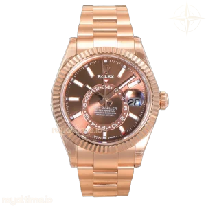 Sky-Dweller 336235 Chocolate Dial in Everose Gold