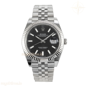 DateJust 41mm 126334 ARF Black Stick Dial on Jubilee Bracelet DD3235