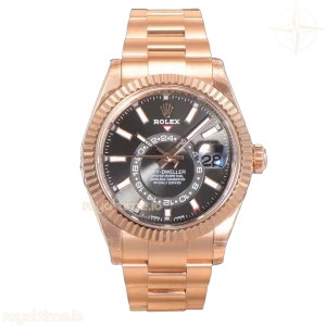 Sky-Dweller 336235 Slate Dial in Everose Gold