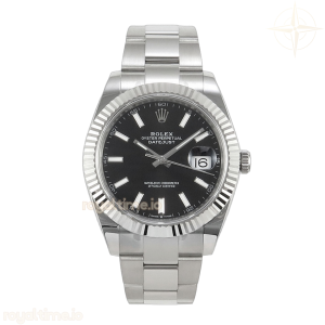 DateJust 41mm 126334 ARF Black Stick Dial on Oyster Bracelet DD3235