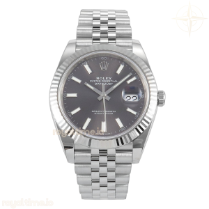 DateJust 41mm 126334 ARF Gray Stick Dial on Jubilee Bracelet DD3235
