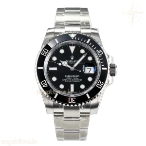 Submariner 116610 LN Black Ceramic VSF 904L SS Case and Bracelet VS3135