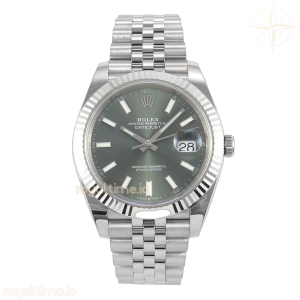 DateJust 41mm 126334 ARF Green Stick Dial on Jubilee Bracelet DD3235