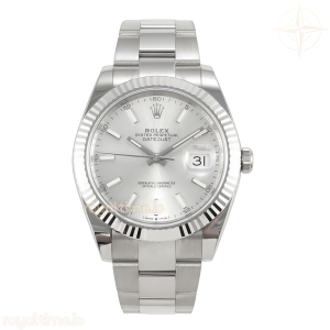 DateJust 41mm 126334 ARF Sliver Stick Dial on Oyster Bracelet DD3235
