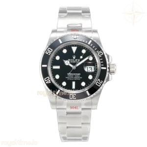 Submariner 126610LN Black 904L Steel GMF on SS Bracelet VR3235 V3