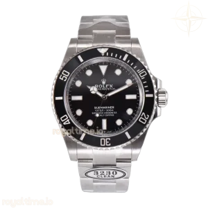 Submariner 41 124060 ‘No Date’ Black Ceramic