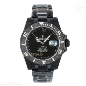 Submariner DIW DLC VSF Black Dial on DLC Bracelet VS3135