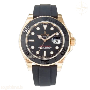Yacht-Master 126655 ARF RG/Tungsten1:1 on Oysterflex Rubber Strap VR3235（Gain Weight ）