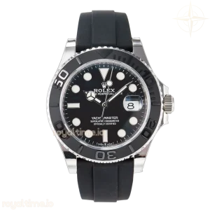 Yacht-Master 226659 ARF Black Ceramic Bezel on Oysterflex Rubber Strap VR3235 (Gain Weight)