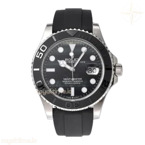 Yacht-Master 42 226659 White Gold on Oysterflex Strap
