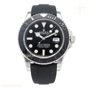 Yacht-Master 42mm 226659 VSF 3D Black Ceramic Bezel on Black Rubber Strap VS3235