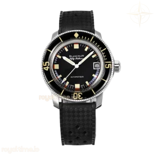 Blancpain Fifty Fathoms Barakuda Black Dial Ref. 5008B 1130 B52A