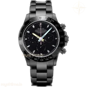 Blaken Daytona Black Dial with Colourful Hands