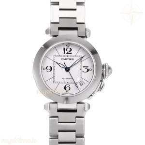 Cartier Pasha de Cartier White Dial 35mm in Bracelet