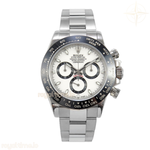 Daytona 116500 UFO White Dial on Bracelet UF4130 (Free Sprung)