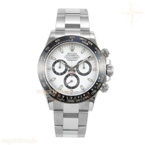 Daytona 116500 VF 904L Steel White Dial on SS Bracelet DD4130