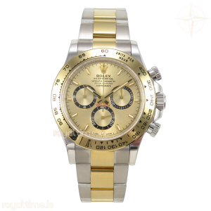 Daytona 116503 AVF Black/YG Diamonds Dial on YG Bracelet DD4131 Gain Weight (Mod)