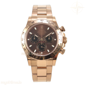 Daytona 116505 AVF Brown/Black Dial on RG Bracelet DD4130 Gain Weight (Mod)