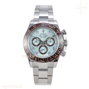Daytona 116506 3CF Ice Blue Dial Arabic Markers on SS Bracelet SH4130 V2