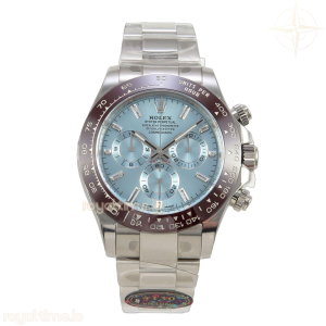 Daytona 116506 VF Ice Blue Crystal Dial on SS Bracelet DD4130