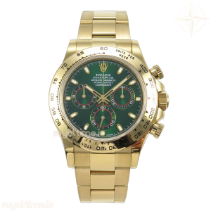 Daytona 116508 AVF Green/YG Dial on YG Bracelet DD4130 Gain Weight (Mod)