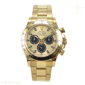 Daytona 116508 AVF YG/Black Stick Dial on YG Bracelet DD4130 Gain Weight (Mod)