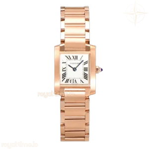 Cartier Tank Francaise Watch Small Rose Gold