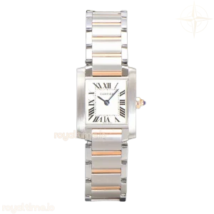 Cartier Tank Francaise Watch Small Steel/Rose Gold