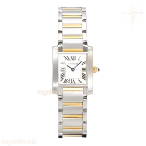 Cartier Tank Francaise Watch Small Steel/Yellow Gold