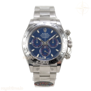Daytona 116509 VF Blue Dial on SS Bracelet DD4130