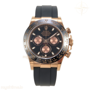 Daytona 116515 AVF Black/RG Dial on Oysterflex Strap DD4130 Gain Weight (Mod)