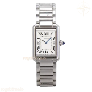 Cartier Tank Must 29.5mm White Dial in Steel