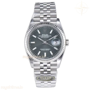 Datejust 36 126334 Mint Green Dial Stick on Jubilee Bracelet