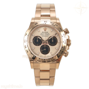 Daytona 126505 AVF RG/Black Dial on RG Bracelet DD4131 (Mod)