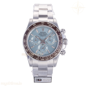 Daytona 126506 3BF 904L Steel Ice Blue Crystal Dial on SS Bracelet JH4131 Weighted 220g