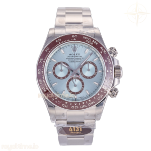 Daytona 126506 JF 904L Steel Ice Blue Stick Dial on SS Bracelet JH4131 (Free Sprung)