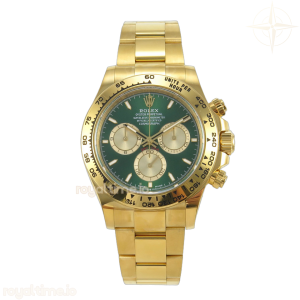 Daytona 126508 YG Clean Plus Green/YG Dial on Oysterflex Strap DD4131