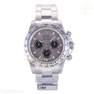 Daytona 126509 3BF Gray/Black Dial on SS Bracelet JH4131 Weighted 220g